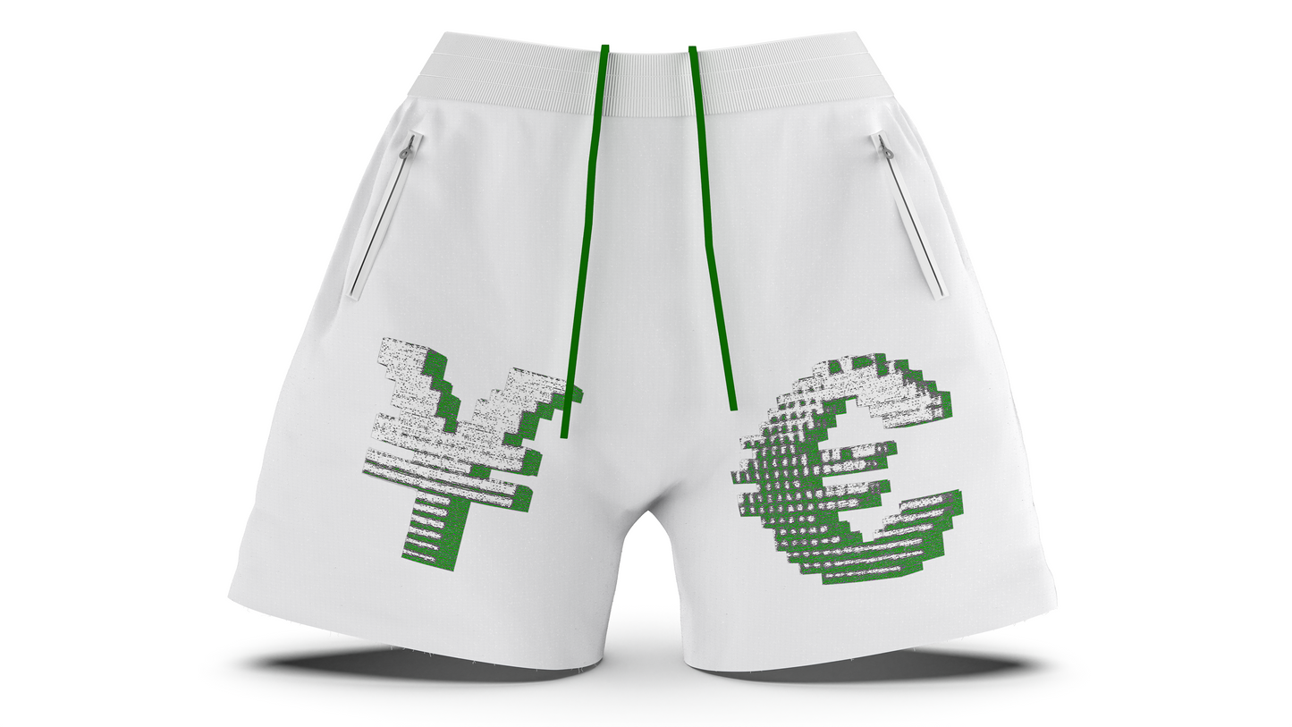 Currency Cotton Shorts
