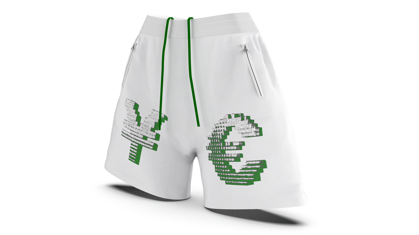 Currency Cotton Shorts