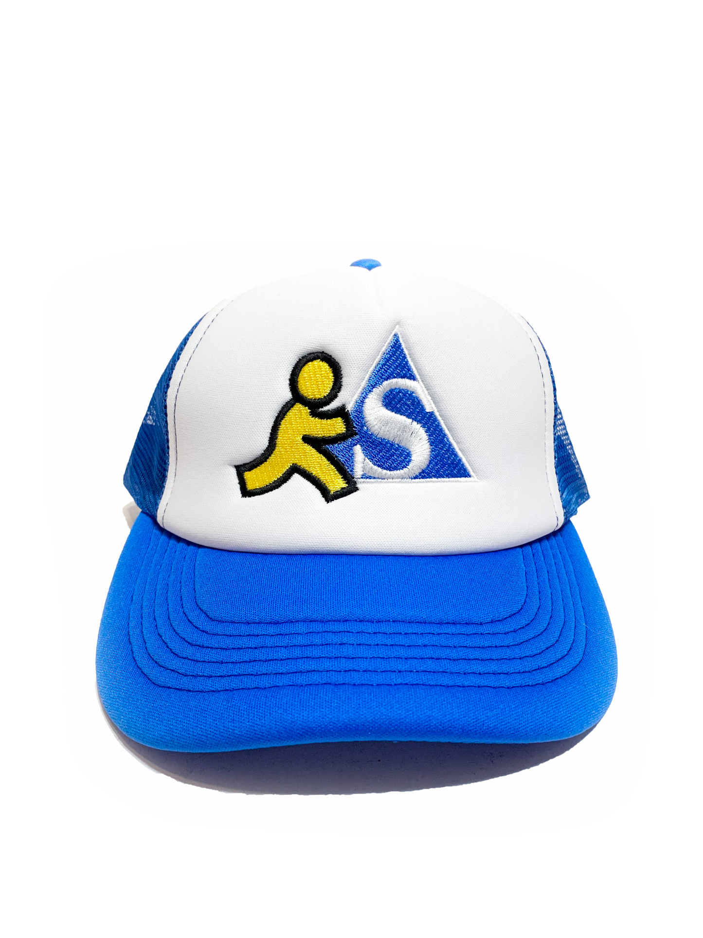 SIM Instant Simulation Trucker Hat Blue