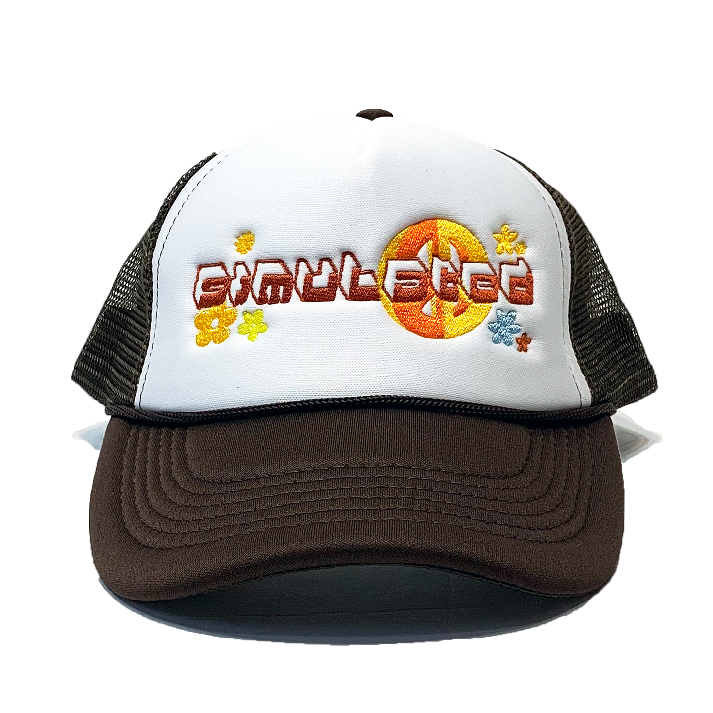 Peace Trucker Hat Brown