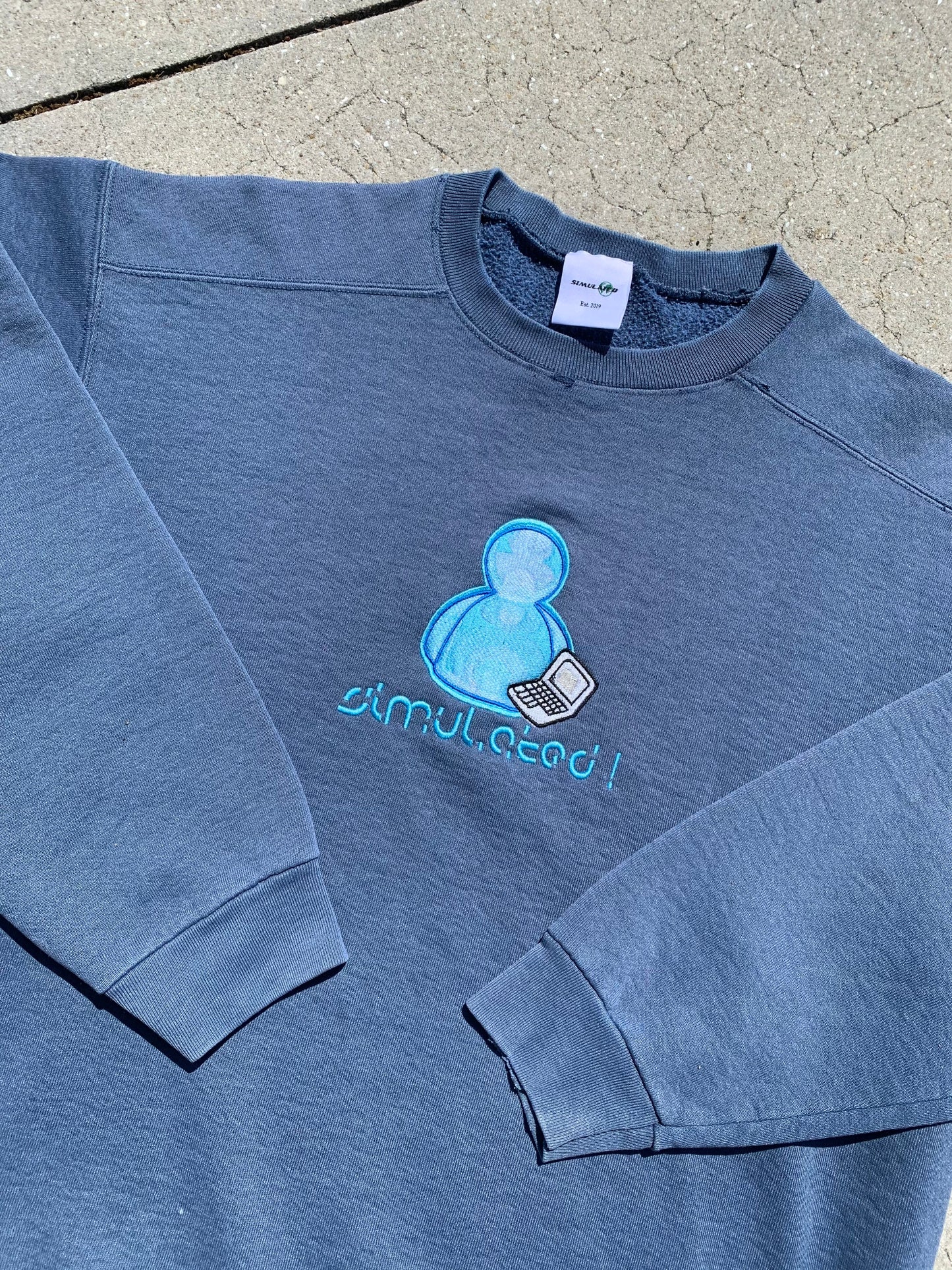 Simulated Operating System Vintage Garment