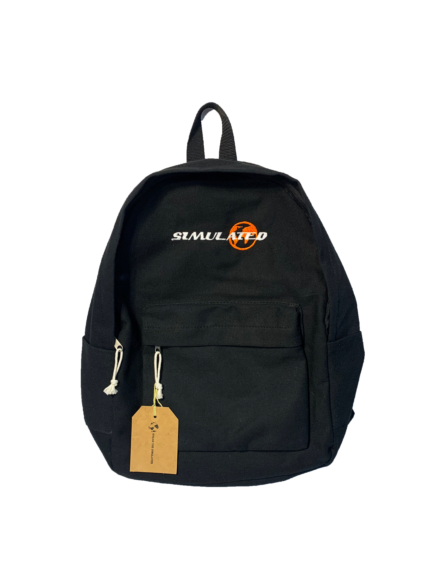 Simulated Backpack Black