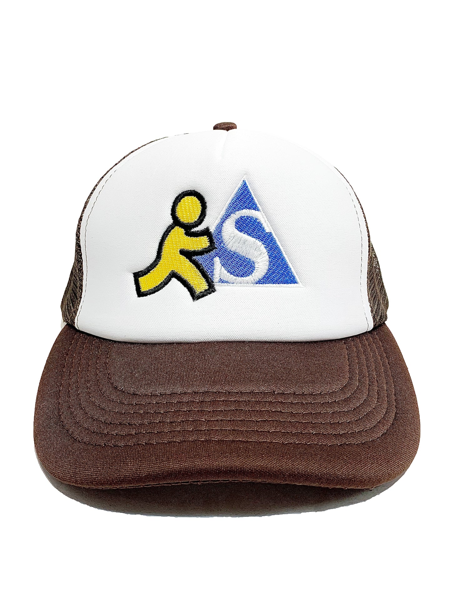 SIM Instant Simulation Trucker Hat Brown