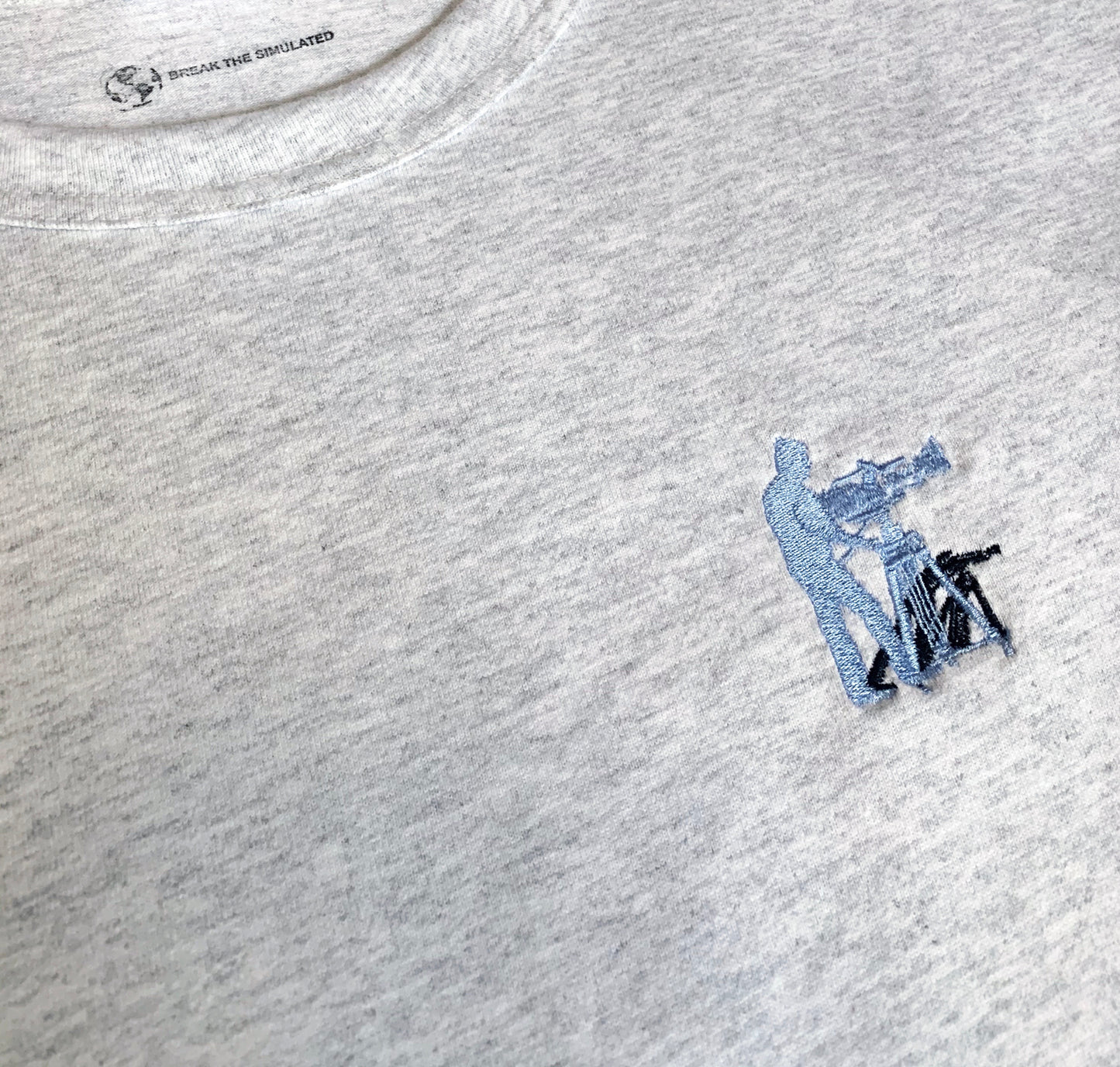 Cinematographer T Shirt Silver Grey