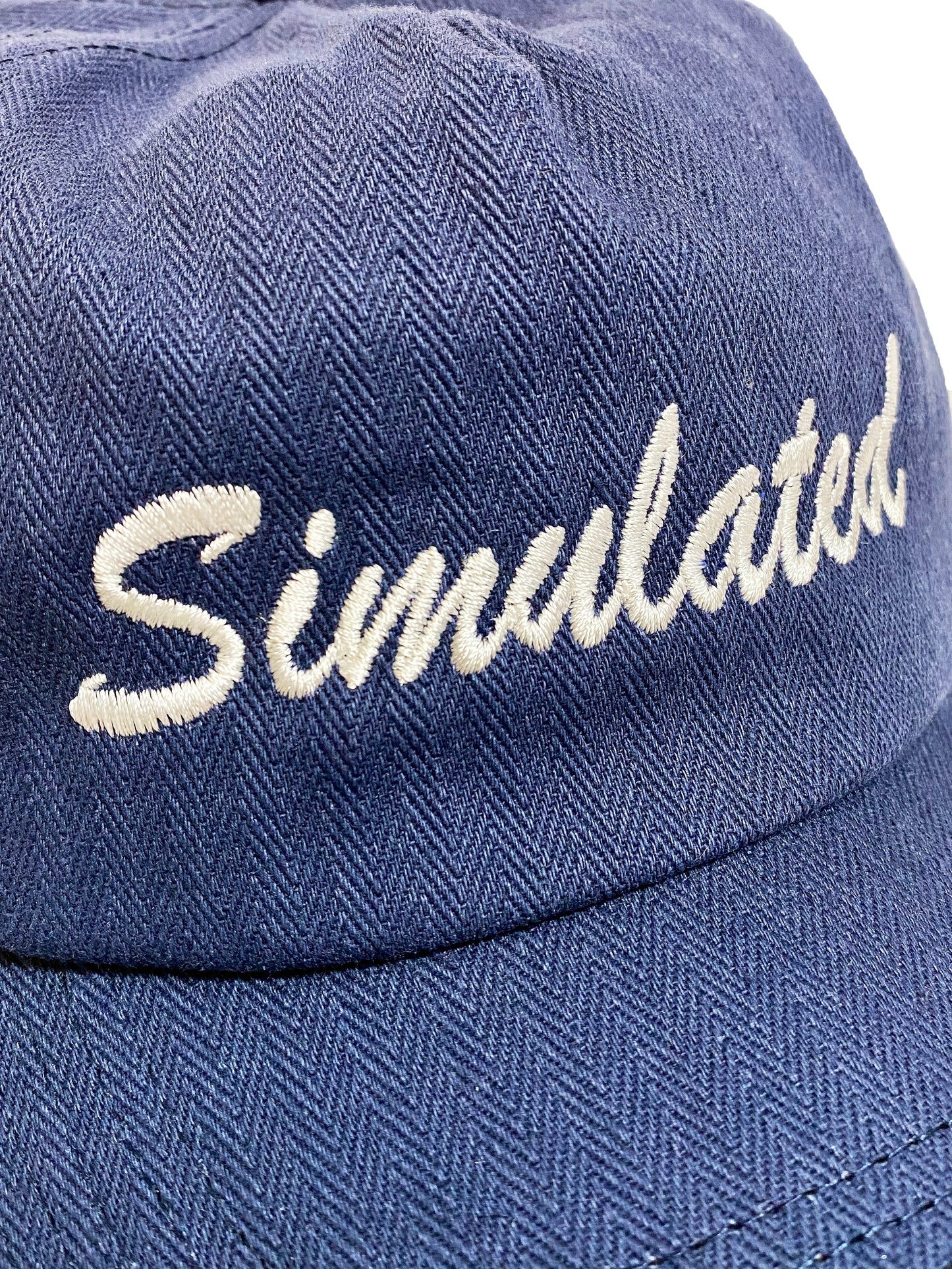 Script Hat Navy