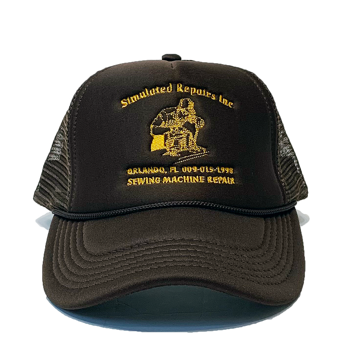 Repairs Trucker Hat Brown