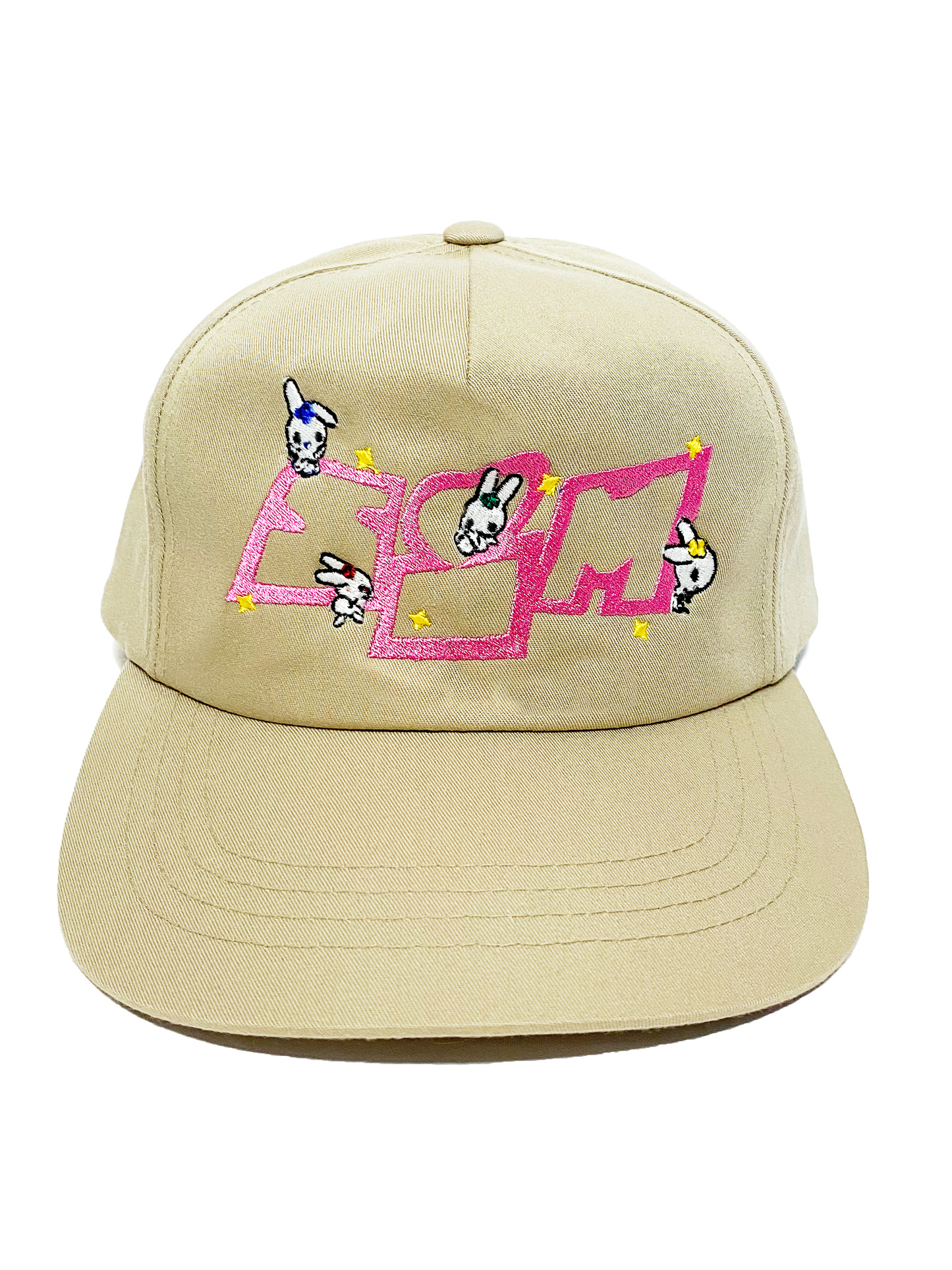 SIM Unstructured 5 Panel Hat Tan
