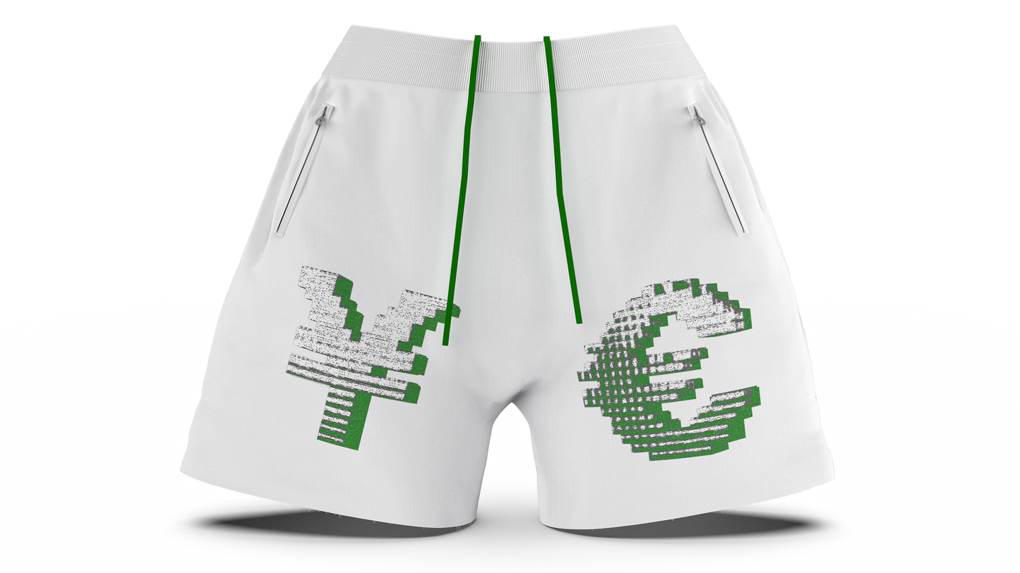 Currency Cotton Shorts