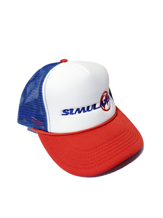 Simulated Trucker Hat Multi-Color
