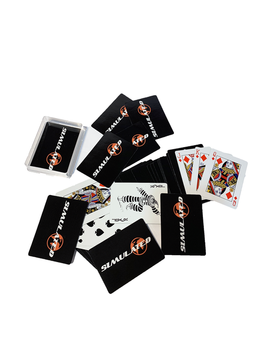Simulated Playing Cards