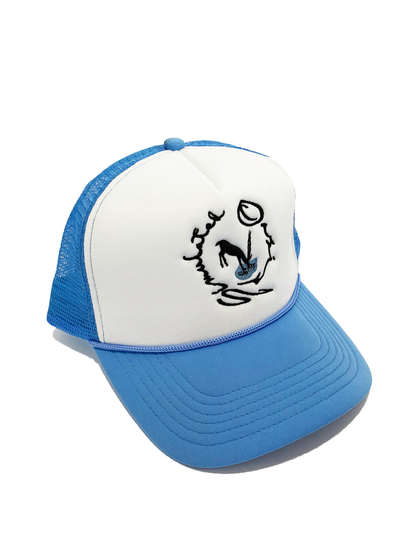 Oasis Trucker Hat Blue